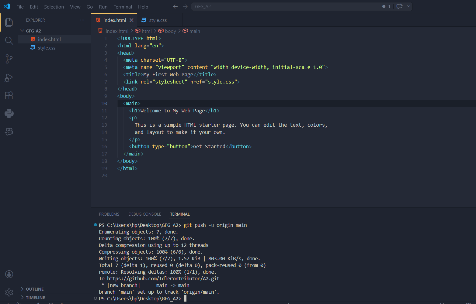 Git Push